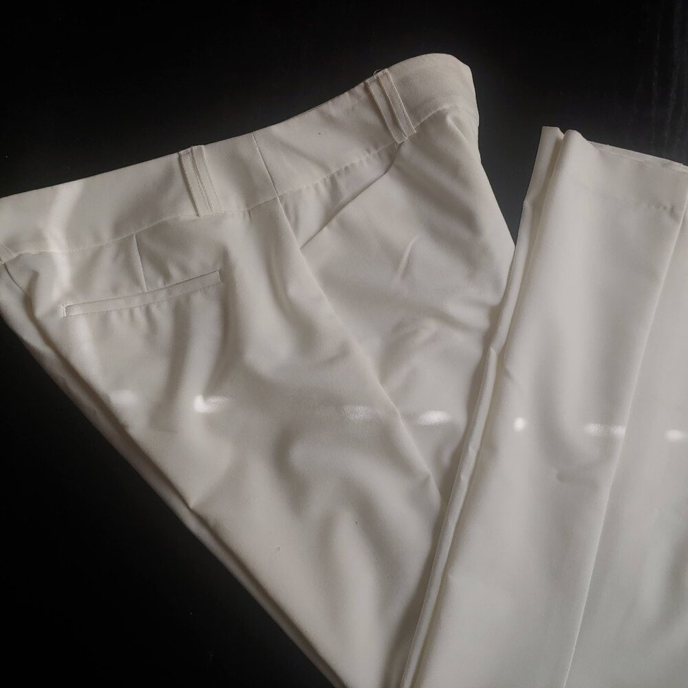 Alfani white lined pants size 8 petite